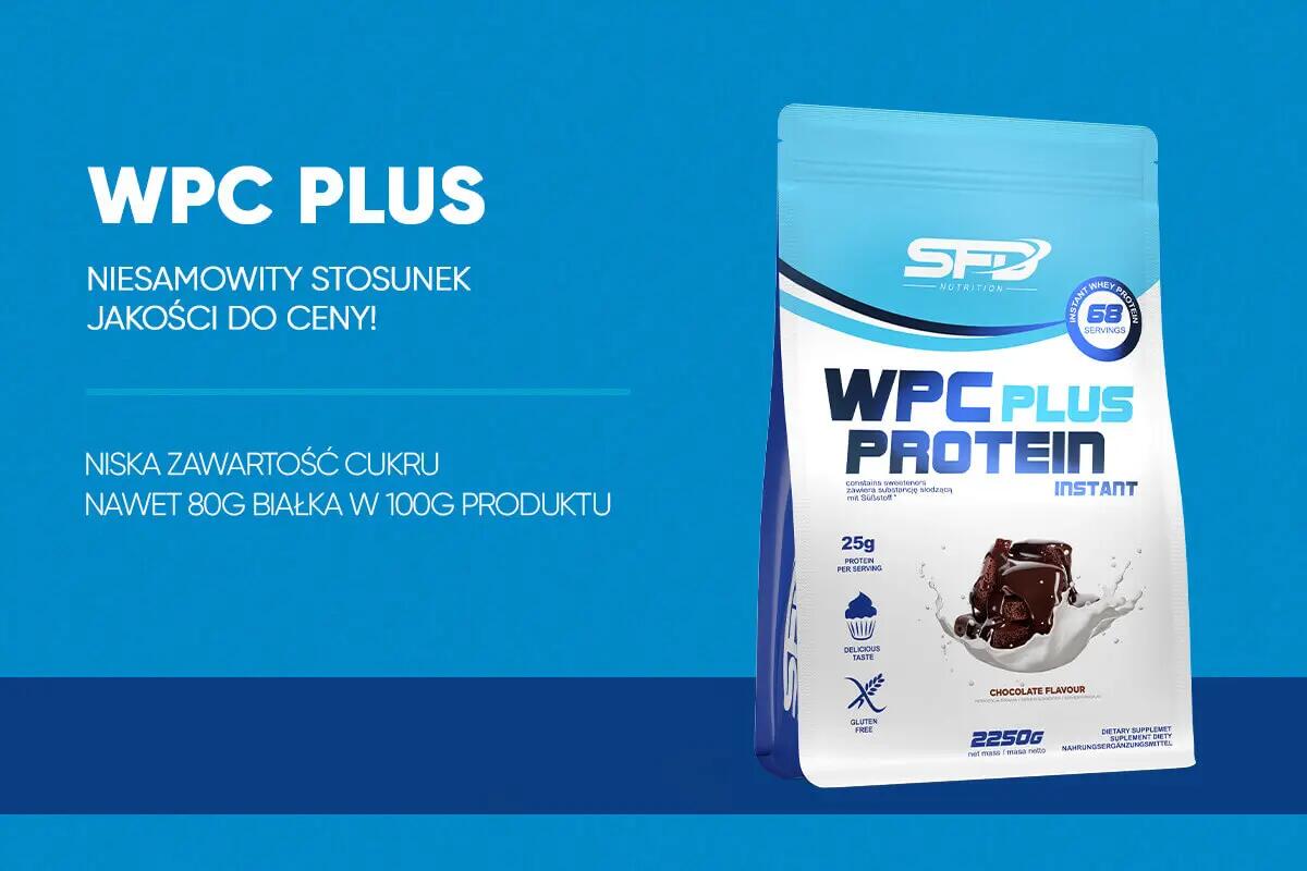Odżywka białkowa WPC PROTEIN PLUS 2250g Biała czekolada-malina 2/2