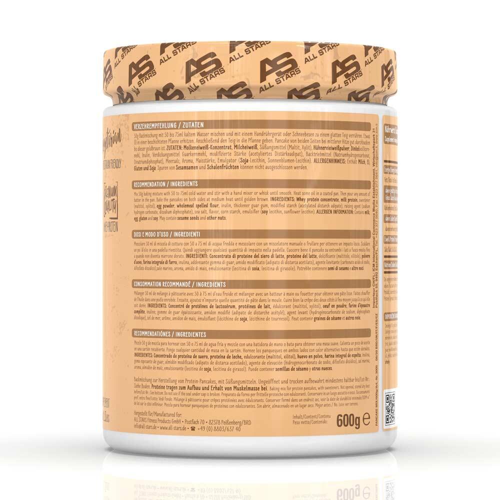All Stars Nutrition Pancake Protein Mix 600 g 3/5