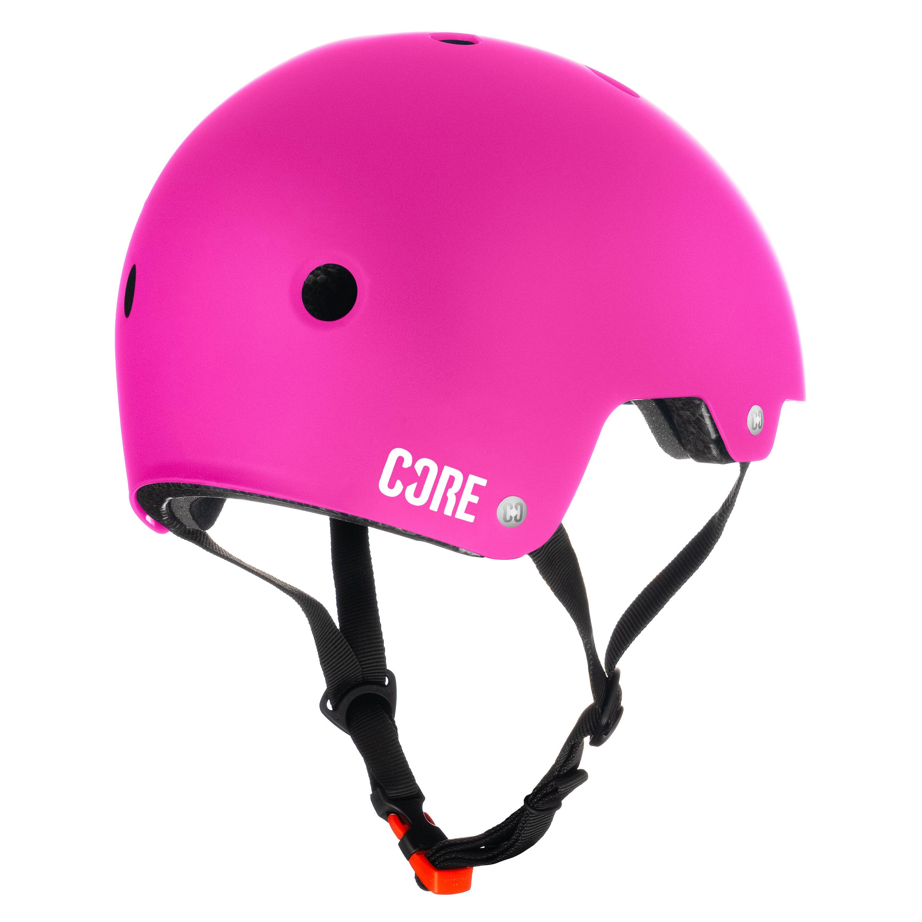 CORE Action Sports Helmet – Hot Pink 3/7