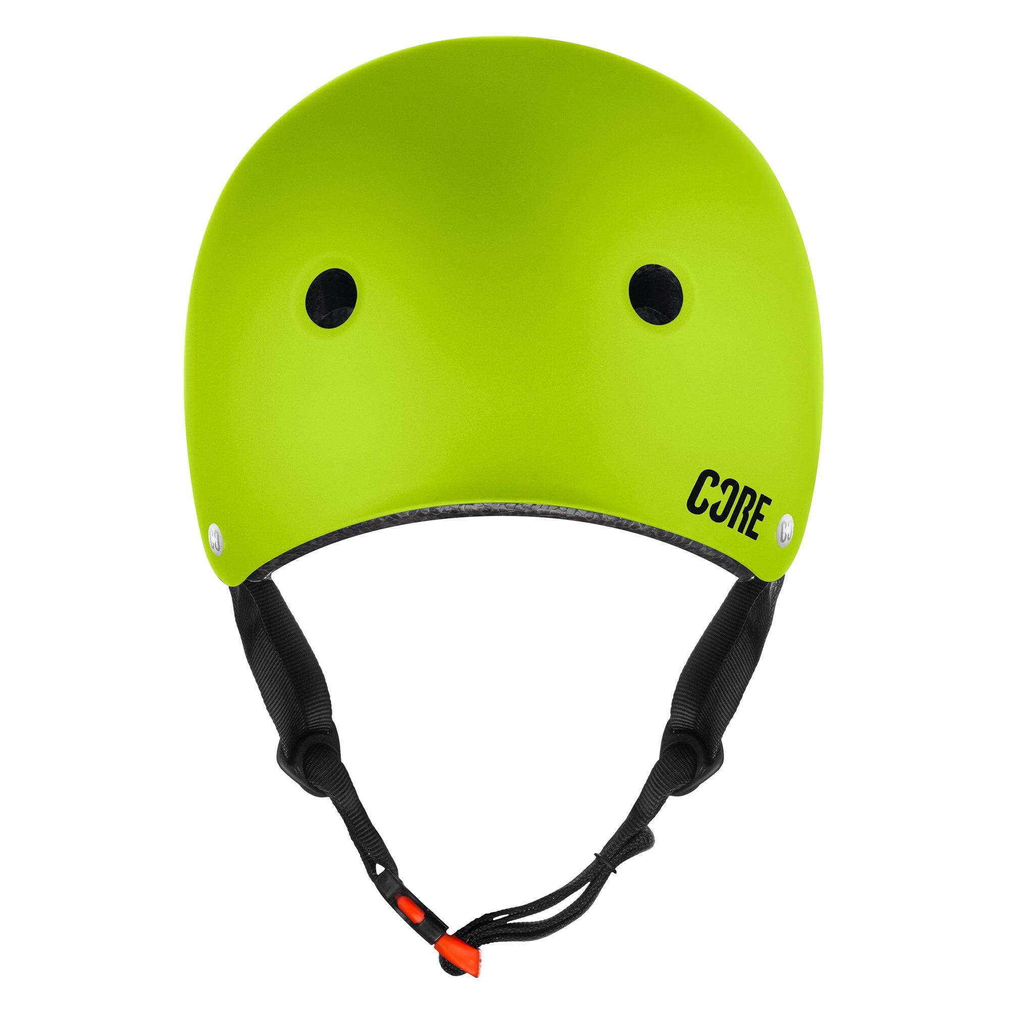 CORE Action Sports Helmet – Neon Green 4/7