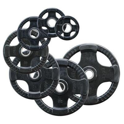 Body-solid - 4 grip - rubberen grip halterschijf - per stuk