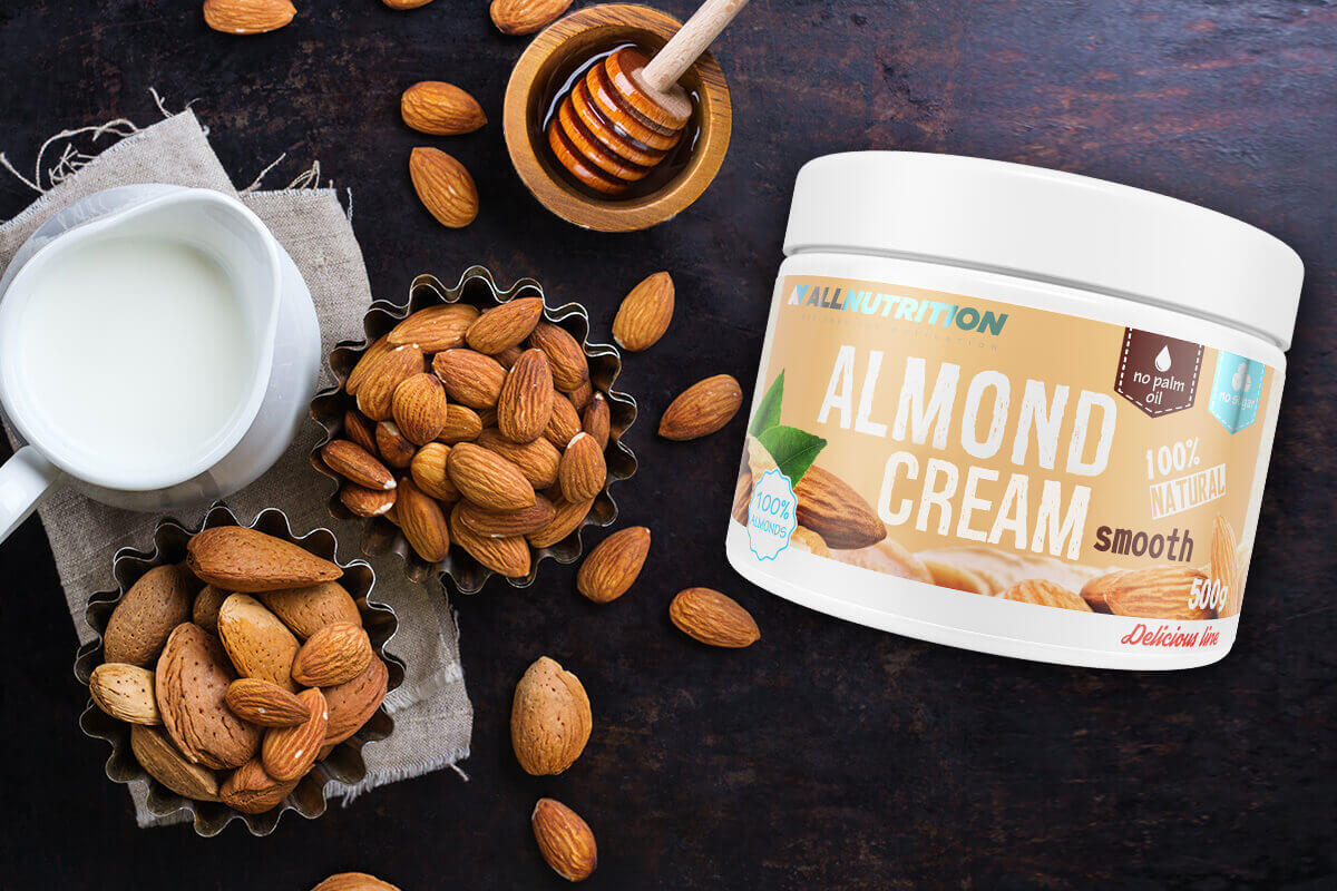 Masło migdałowe ALMOND CREAM 500g 2/3