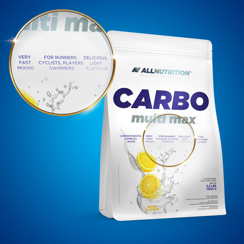 Odżywka węglowodanowa CARBO MULTI MAX 1000g Wiśnia