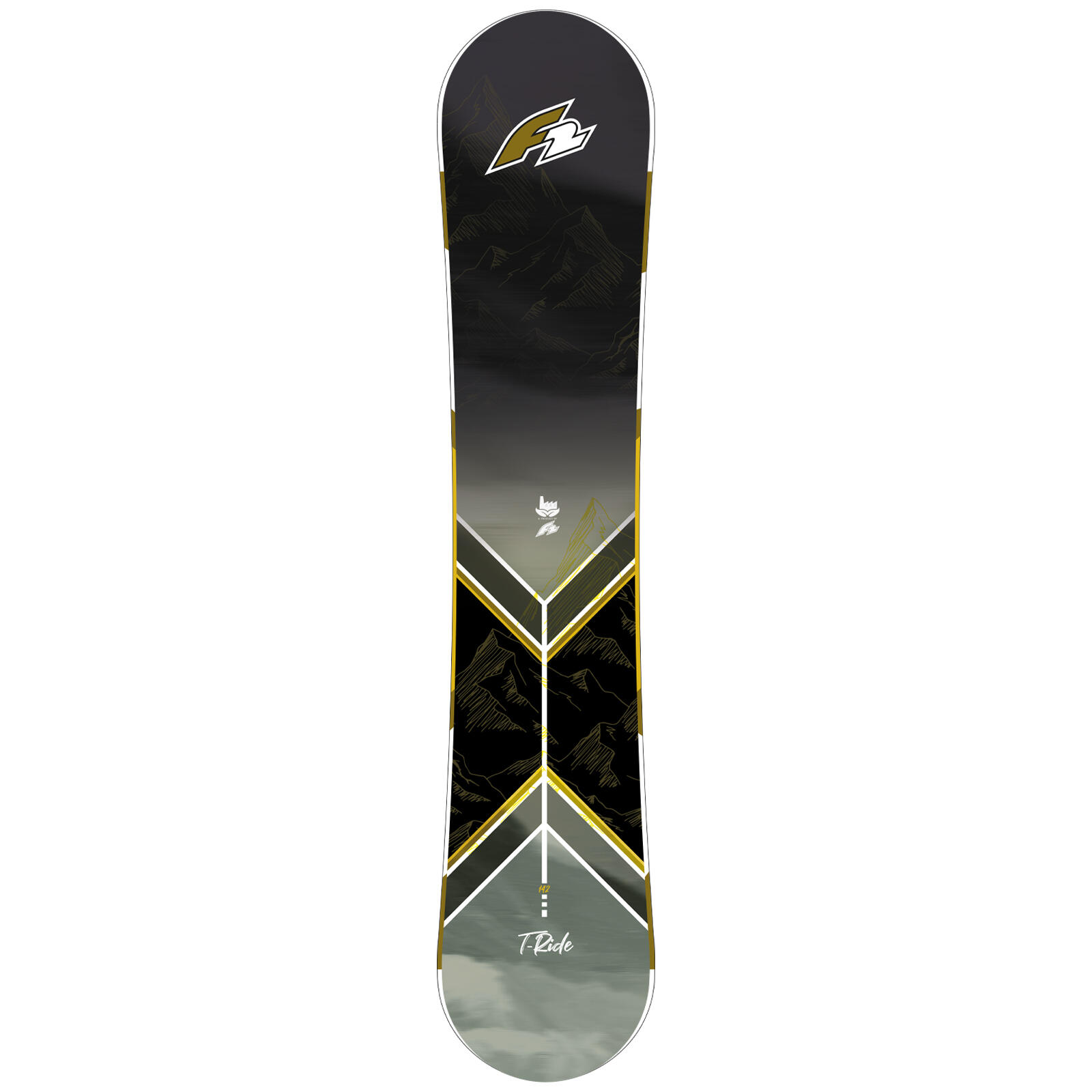 F2 Set Herren Snowboard T-Ride 157cm mit Bindung Sonic Pro L 2/3