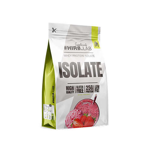 Hiro Lab Whey Protein Isolate 700g strawberry