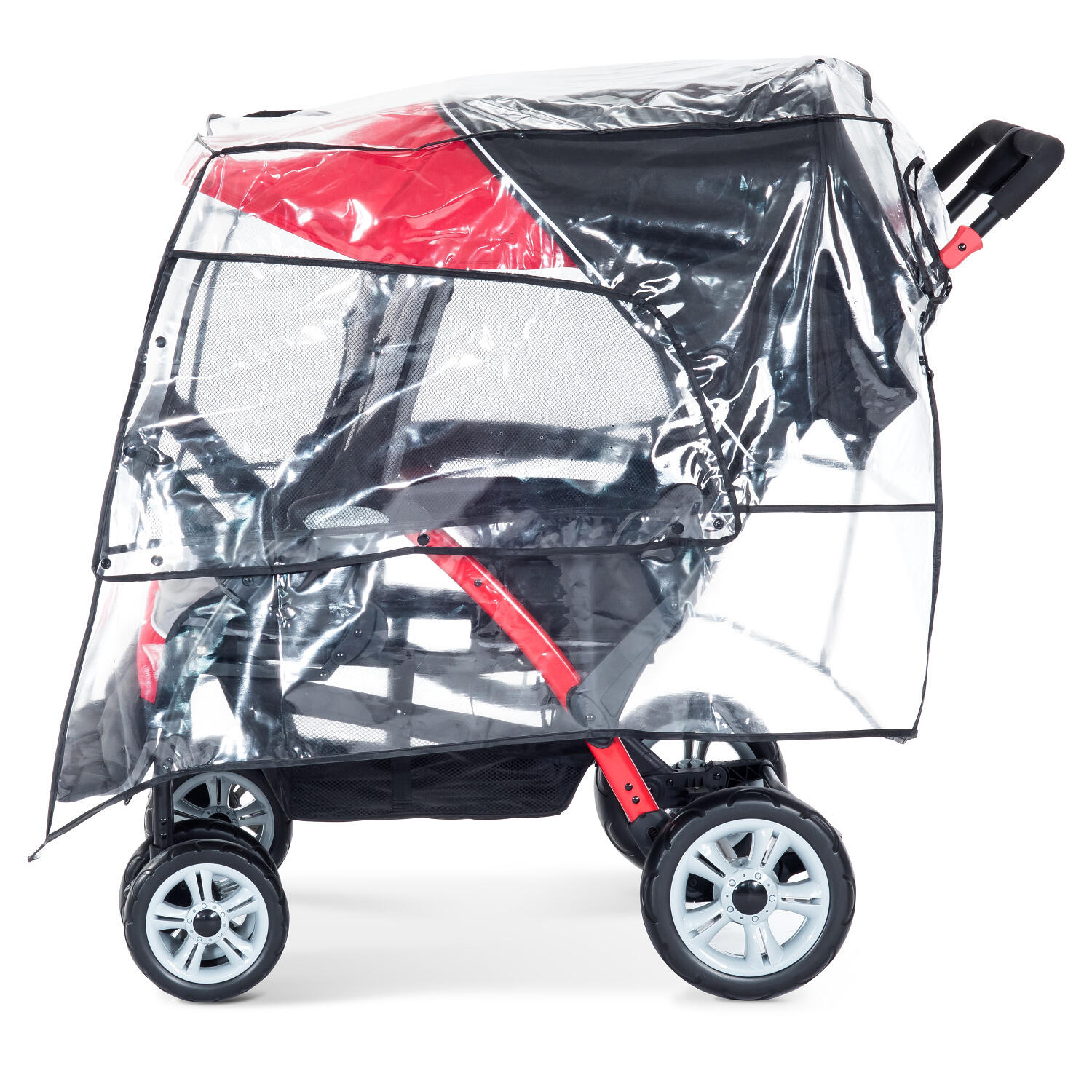 Regenabdeckung 3-Sitzer Scooter Unisex 2/4