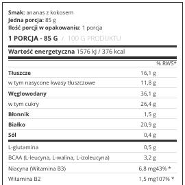 Baton białkowy Excellent Protein Bar 2/2