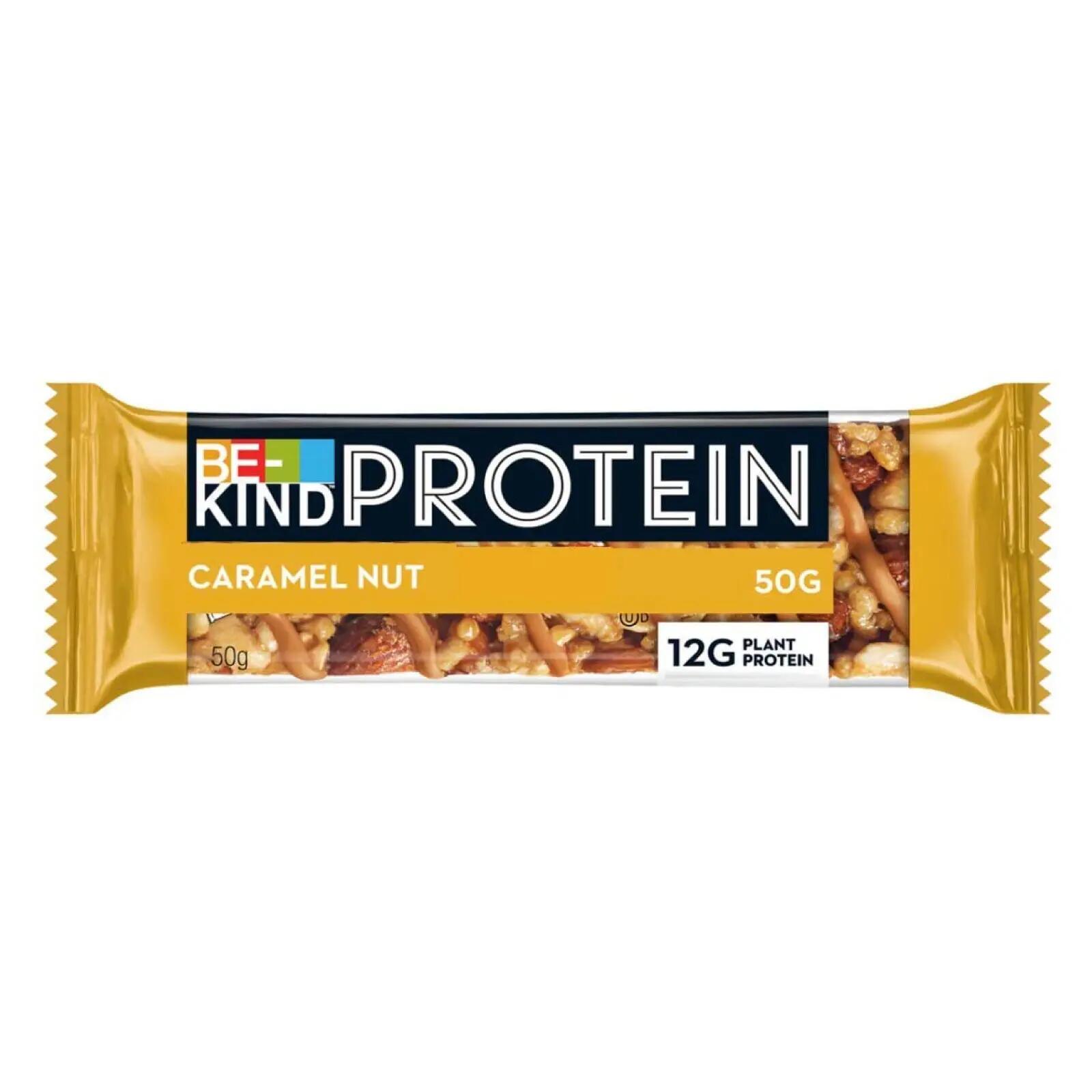 BE-KIND PROTEIN Riegel Caramel Nut 12x50g Snack für Sport Fitness & Outdoor 2/4