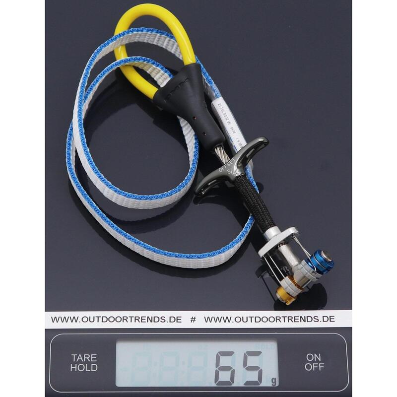 Dispozitiv de prindere DMM Dragonfly Offset 3/4 aurie/albastră