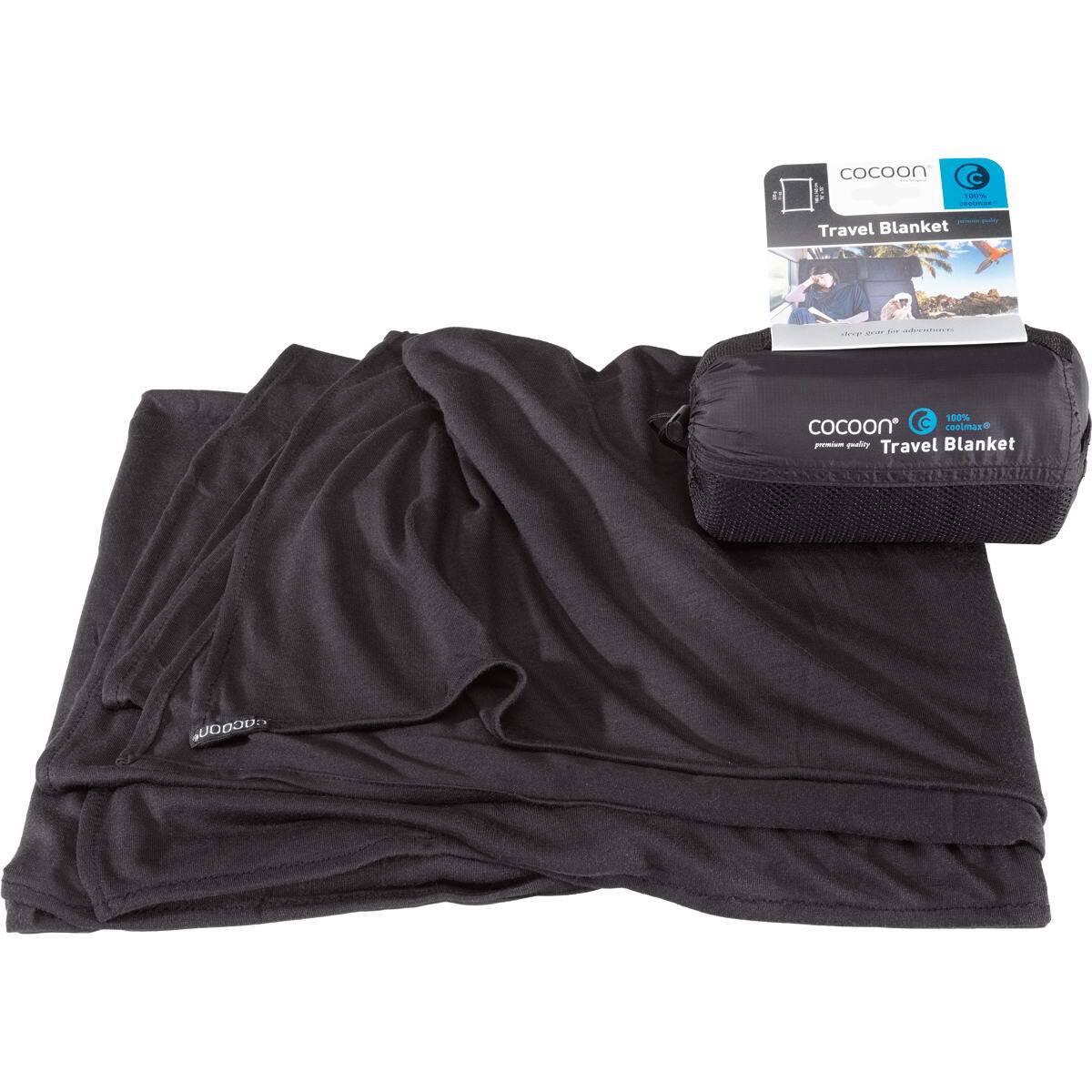 COCOON Decke CoolMax Travel Blanket black