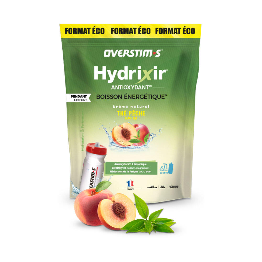 Overstim.s - Boisson Isotonique - Hydrixir Antioxydant Thé Pêche - 3kg - Boisson Isotonique - Decathlon