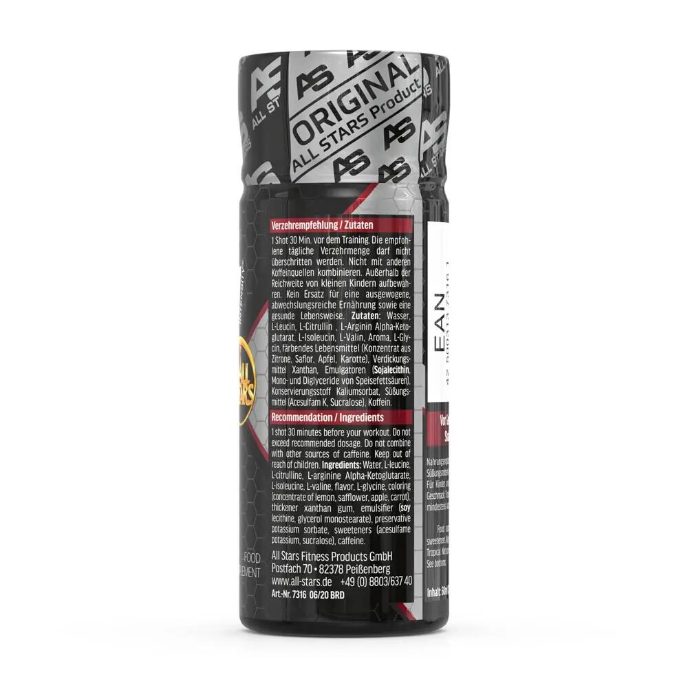 All Stars Raw Intensity Booster Shots, 16 x 60 ml 4/5