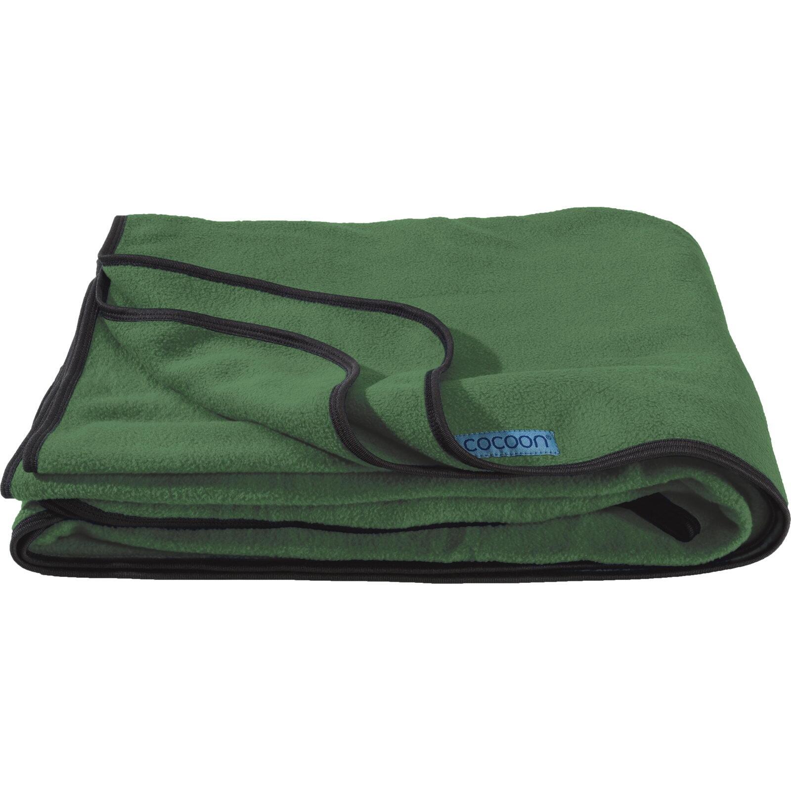 COCOON Decke Fleece Blanket ivy green
