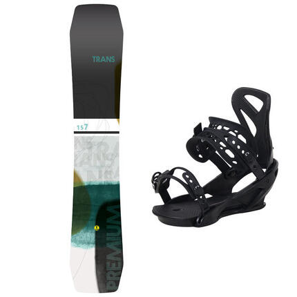 Trans Set Snowboard Premium Curry 152cm mit Bindung Sonic L