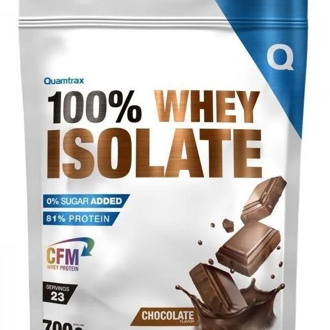 100% Whey Isolate - 700g Chocolate Quamtrax