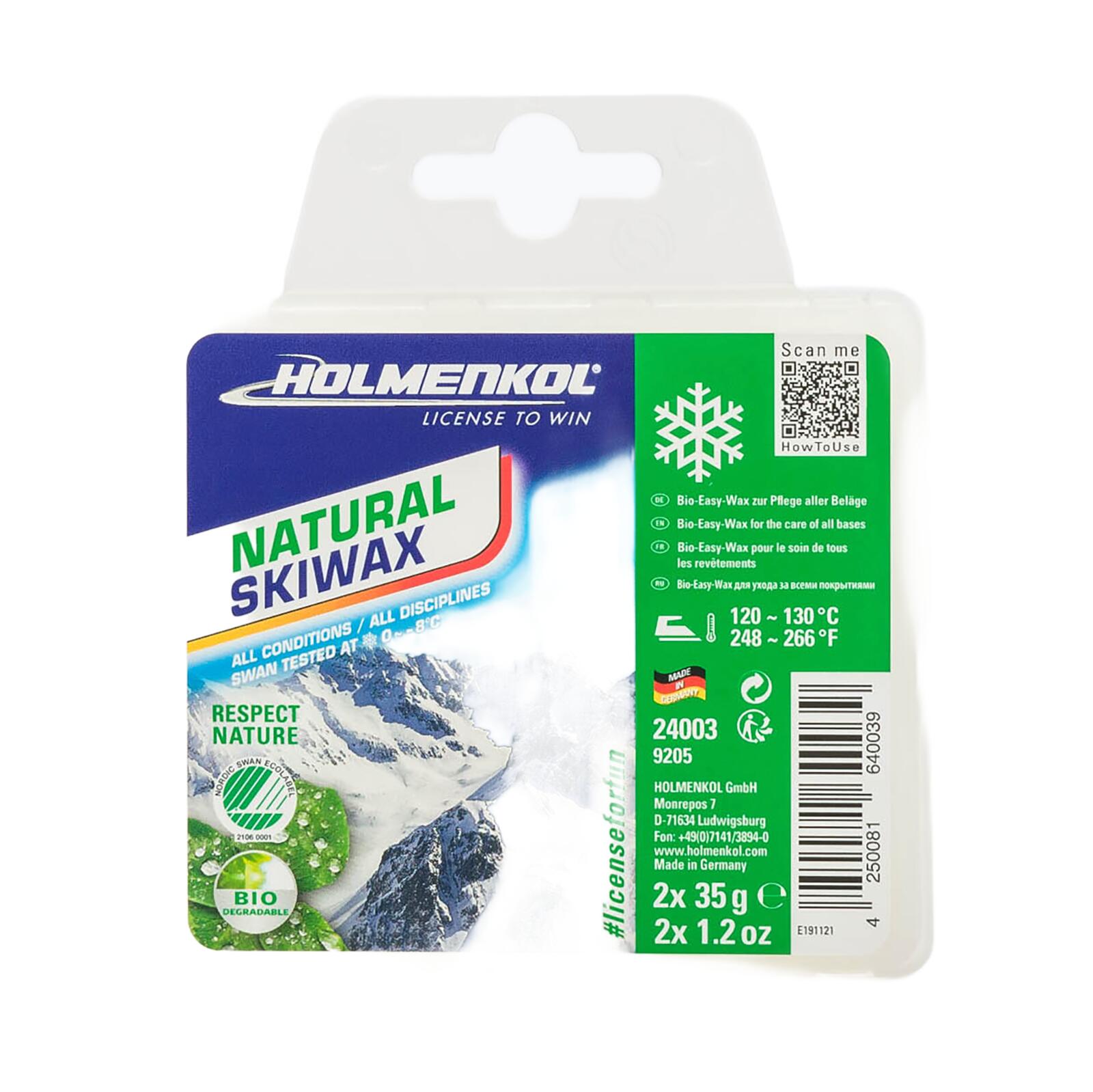 HOLMENKOL HOLMENKOL Natural Ski Wax Skiwachs