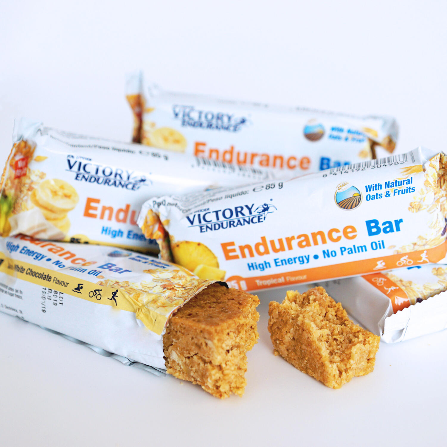 Victory Endurance Barrita Endurance Chocolate blanco- Plátano 25x85g 5/5