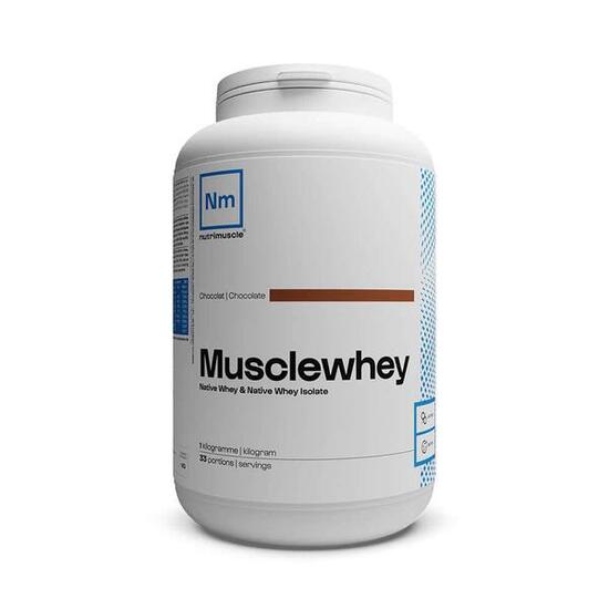 Proteína Whey - Proteína Musclewhey (1kg) - Fresa