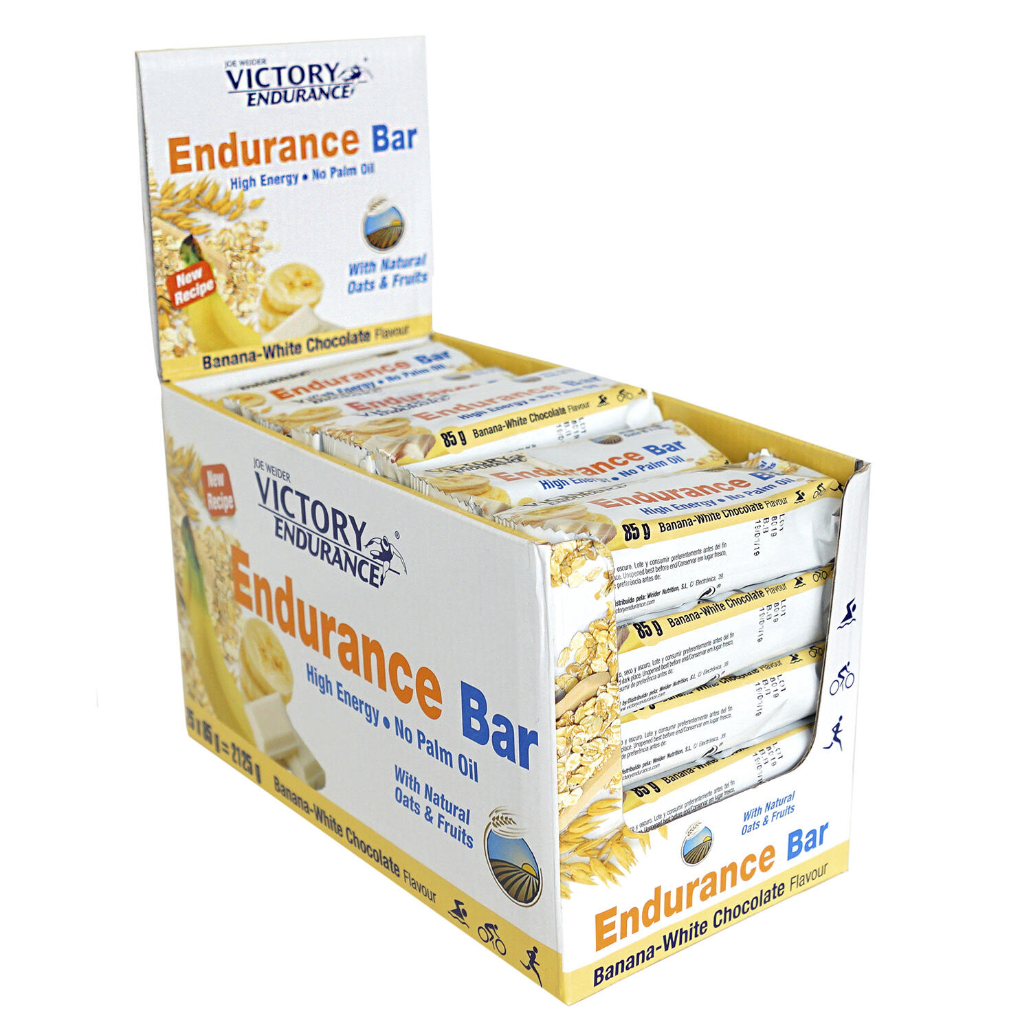 Victory Endurance Barrita Endurance Chocolate blanco- Plátano 25x85g 2/5