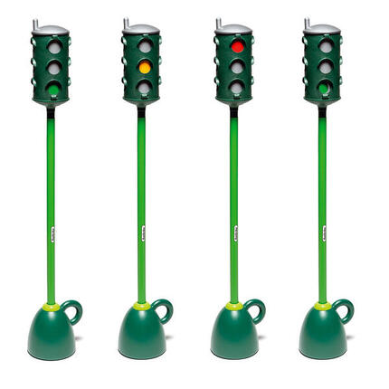 Verkehrszeichen-Set Ampel Scooter Unisex