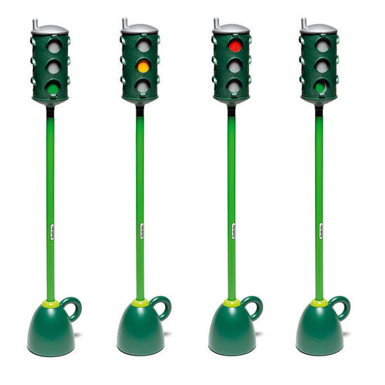 Verkehrszeichen-Set Ampel Scooter Unisex