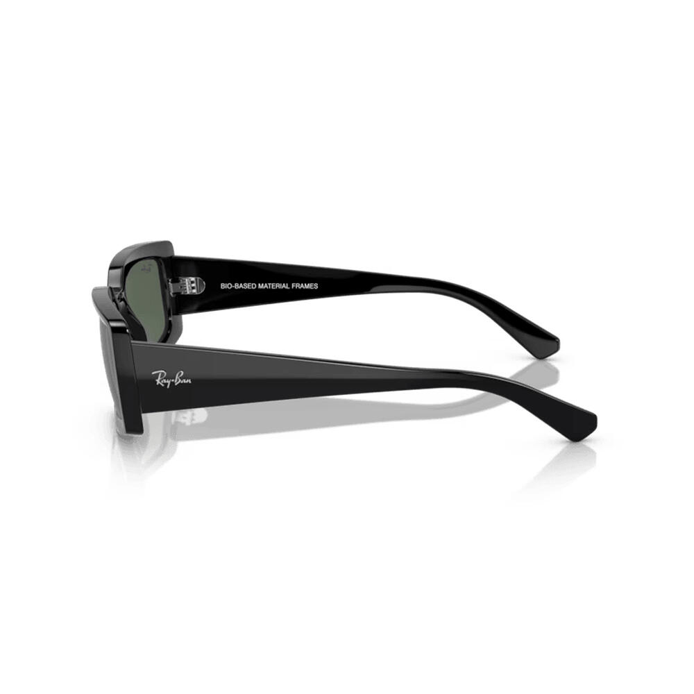 Lunettes de soleil Ray Ban Kiliane RB4395 noires 3/6