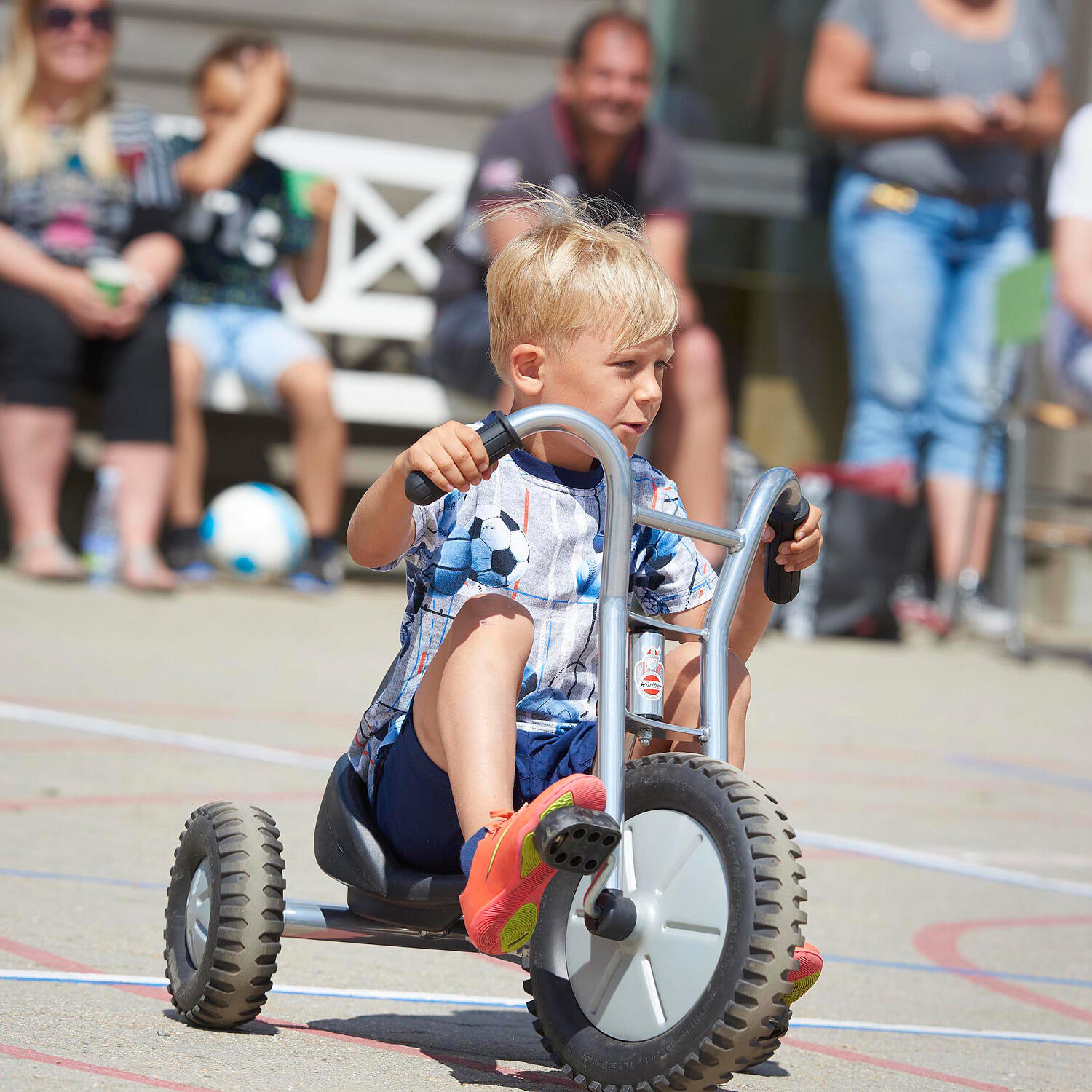 Viking Dreirad Off-Road Mittel 3–6 Jahre Scooter Unisex Chrom 4/4