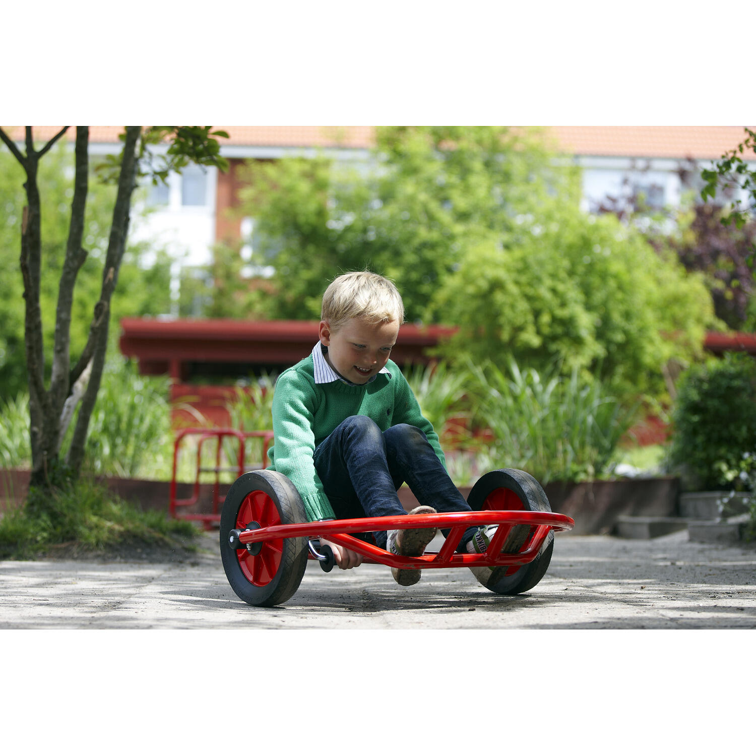 Viking Spielfahrzeug Swingcart Mini 3–8 Jahre Scooter Unisex Rot 4/5