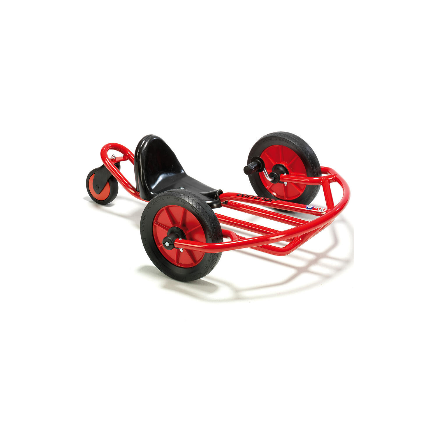 Viking Spielfahrzeug Swingcart Maxi 6–12 Jahre Scooter Unisex Rot 3/3