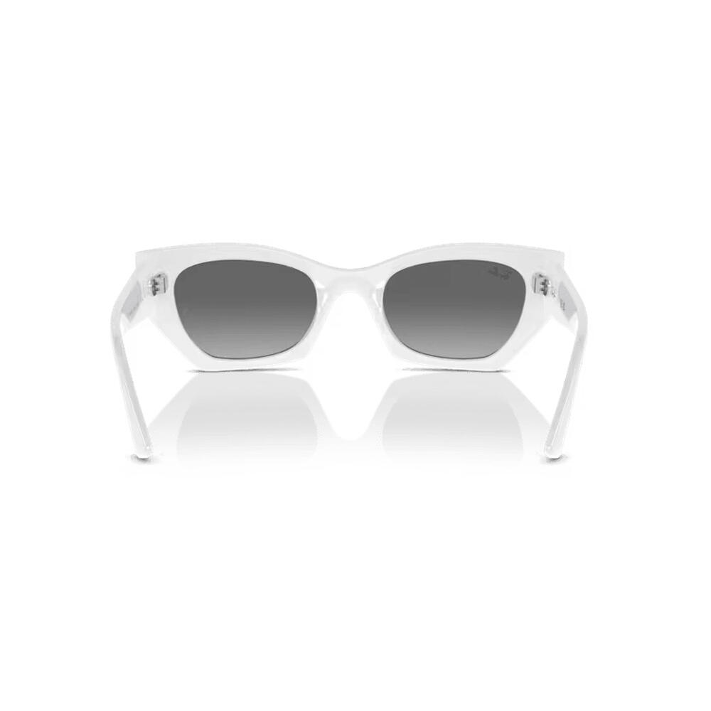Lunettes de soleil Ray Ban Wayfarer Zena RB4430 blanches 4/6