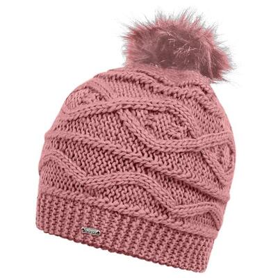 Cappello invernale da donna Dare2b Remind II con pompon rosa