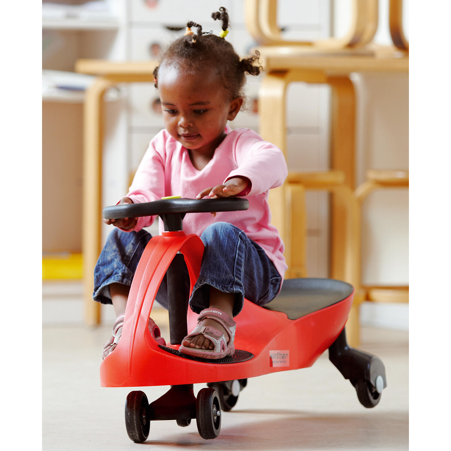 Rutschfahrzeug PlasmaCar Scooter Unisex Rot 3/3