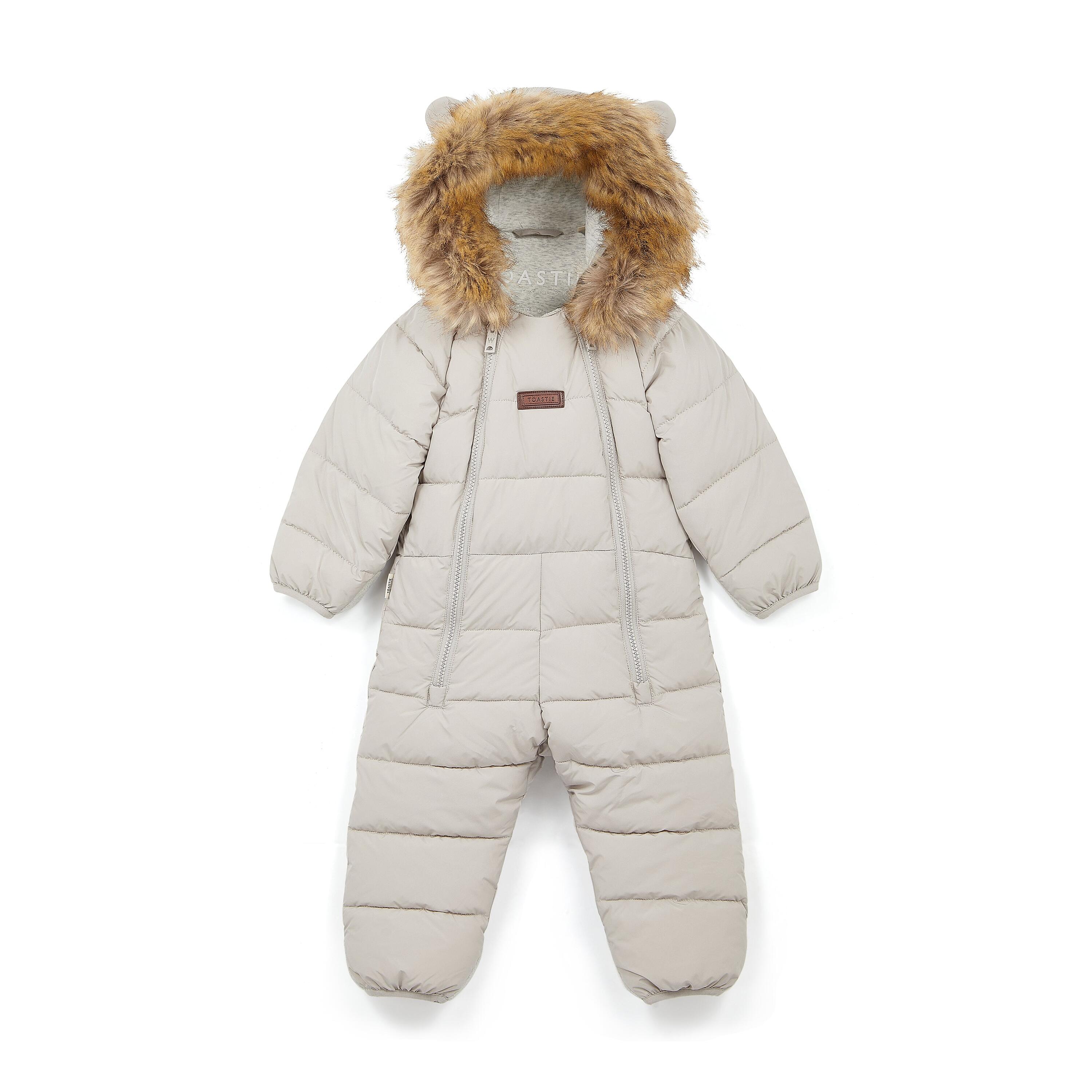 TOASTIE Winter White Quilted Onesie
