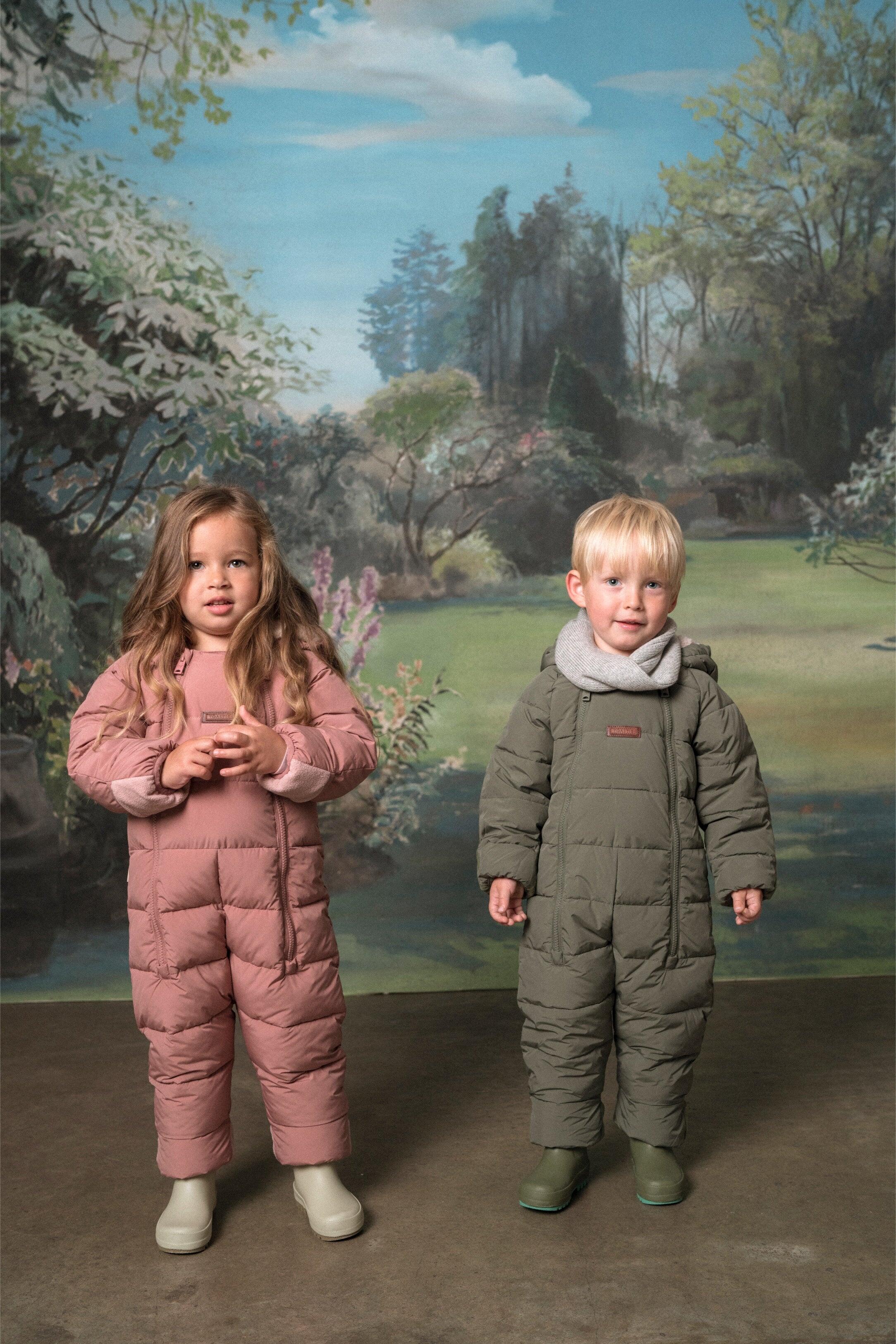 Damask Pink Quilted Onesie 4/7
