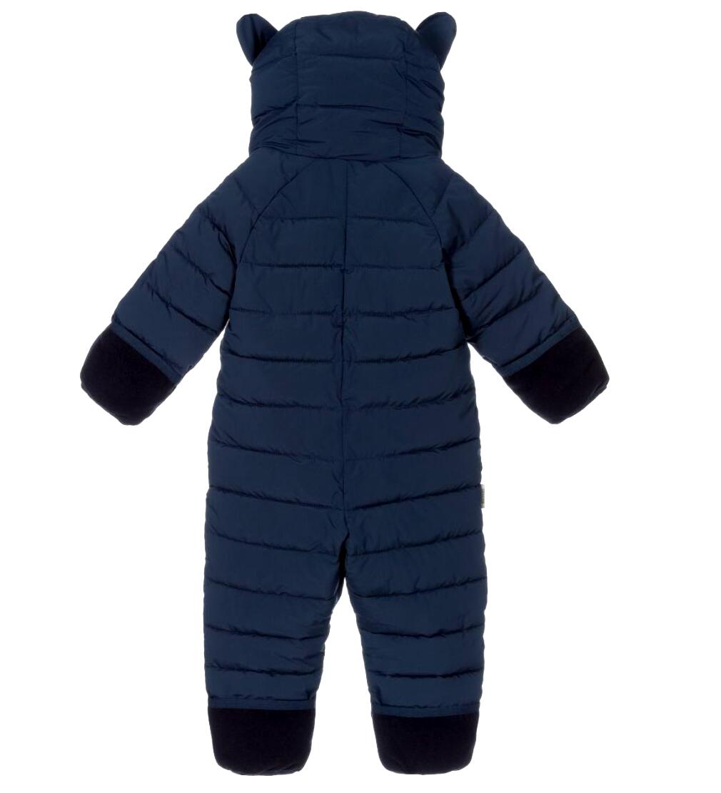 Ink Navy Quilted Onesie 2/7