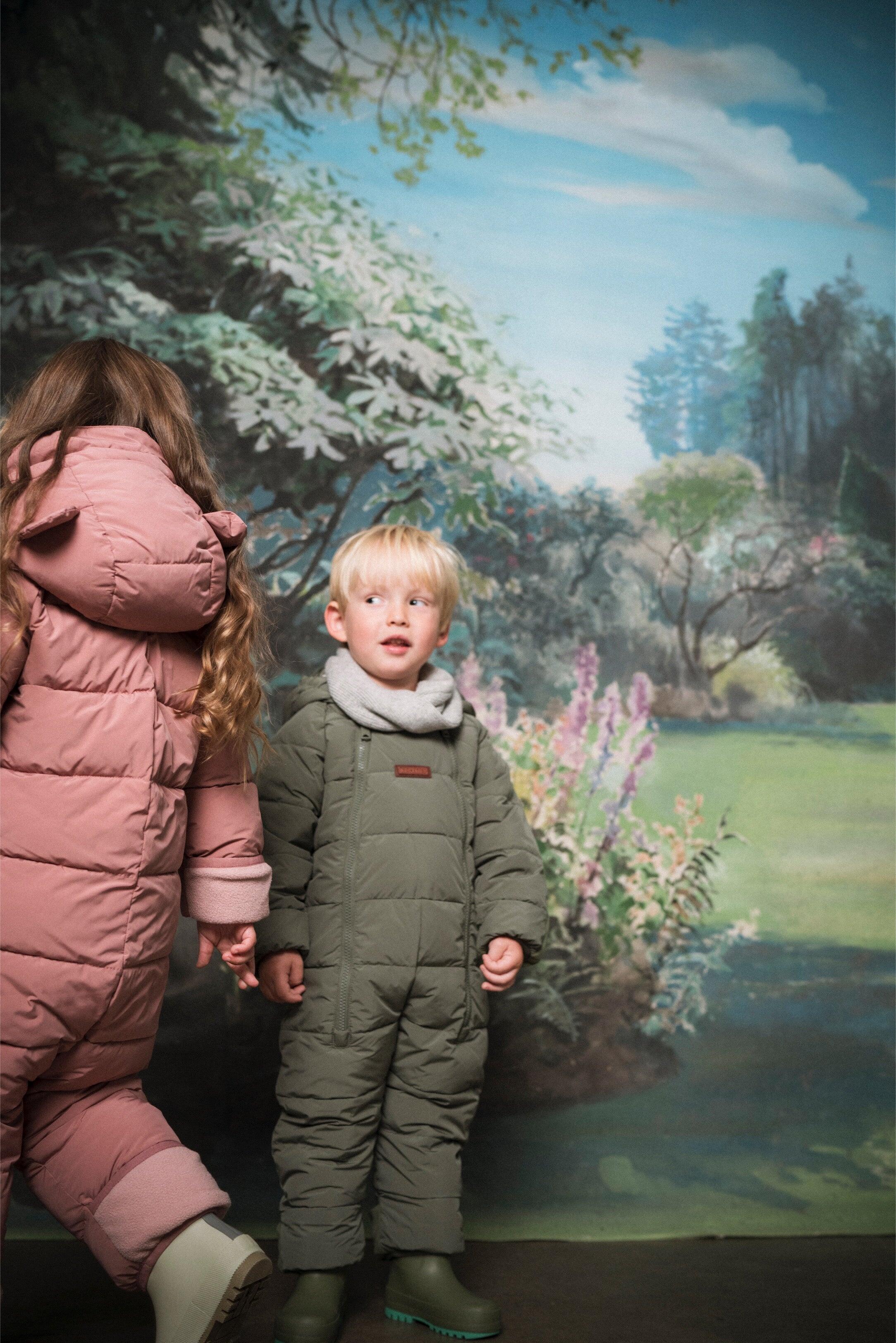 Damask Pink Quilted Onesie 7/7