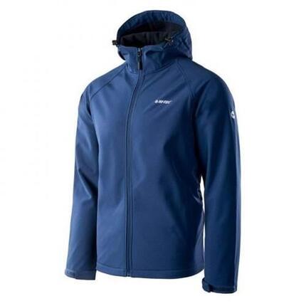 Veste Softshell Hi-Tec Neti II bleu marine randonnée