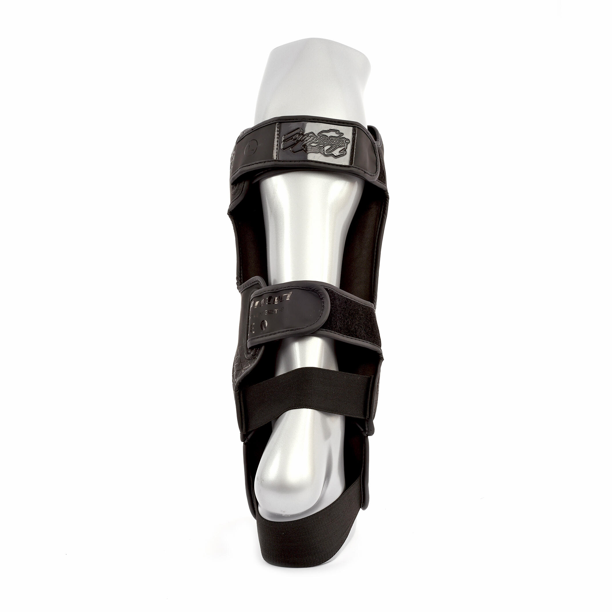Kickboks scheen- en voetbeschermers Montana MK Protect Stealth CE Approved 3/3