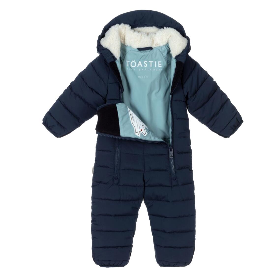 Ink Navy Quilted Onesie 4/7