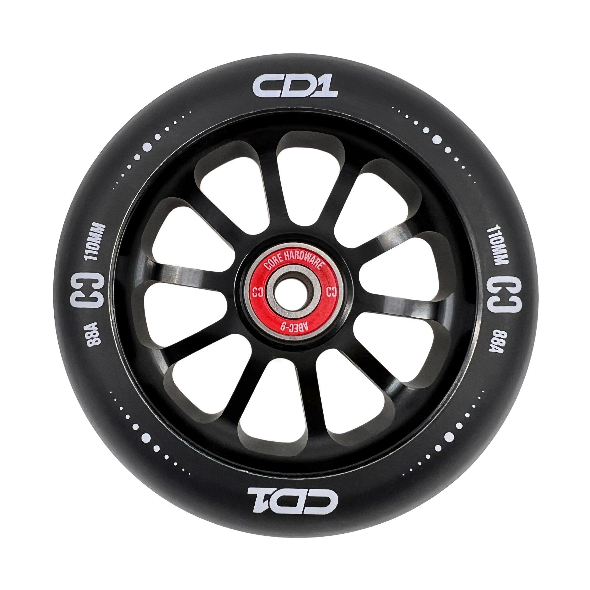 CORE CORE CD1 Spoked Stunt Scooter Wheel 110mm - Black
