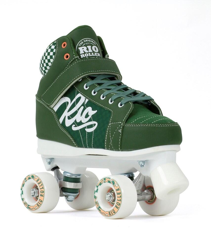 RIO ROLLER Mayhem II Green Quad Roller Skates