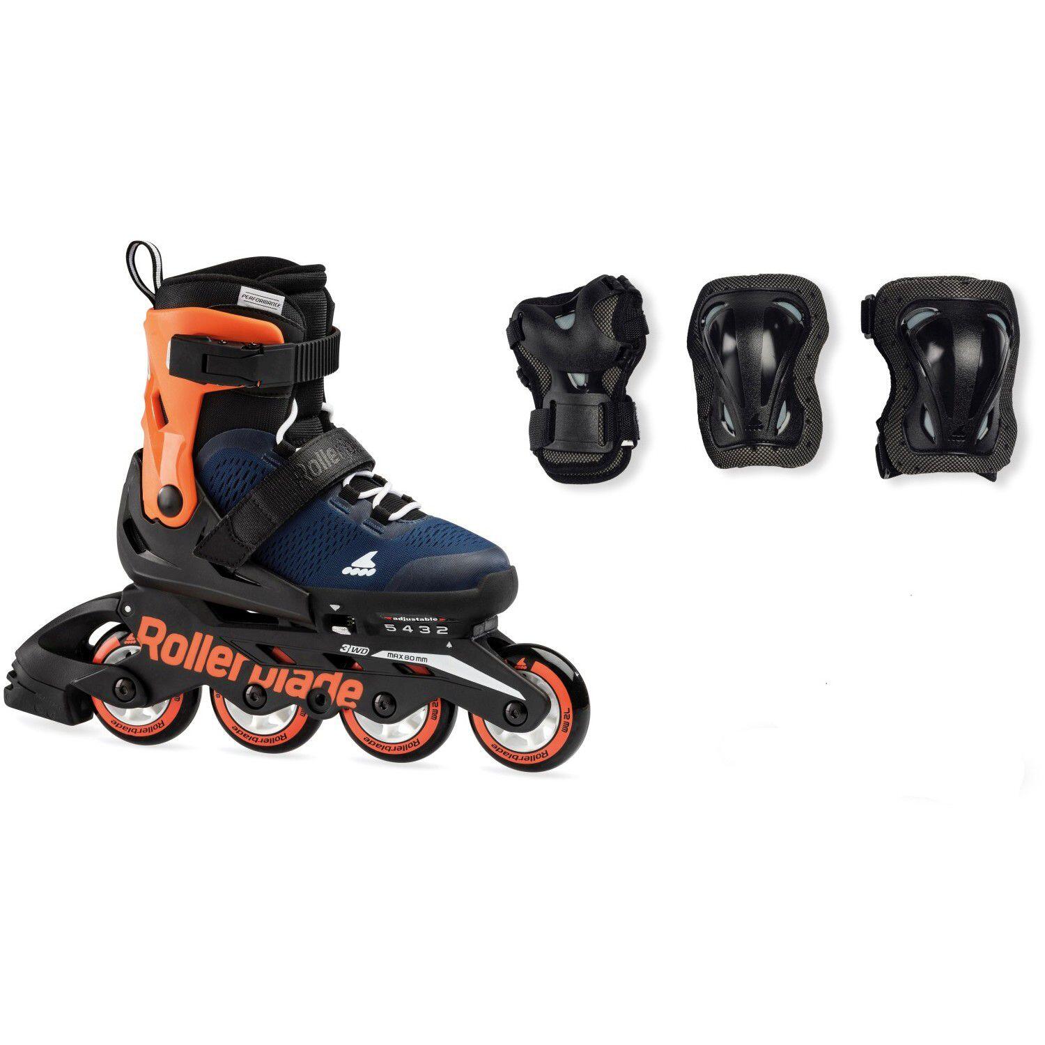 Ensemble Protections Enfant 6 En 1 - Genouillères, Coudières Et Protège-Poignets Pour Skate Et Roller