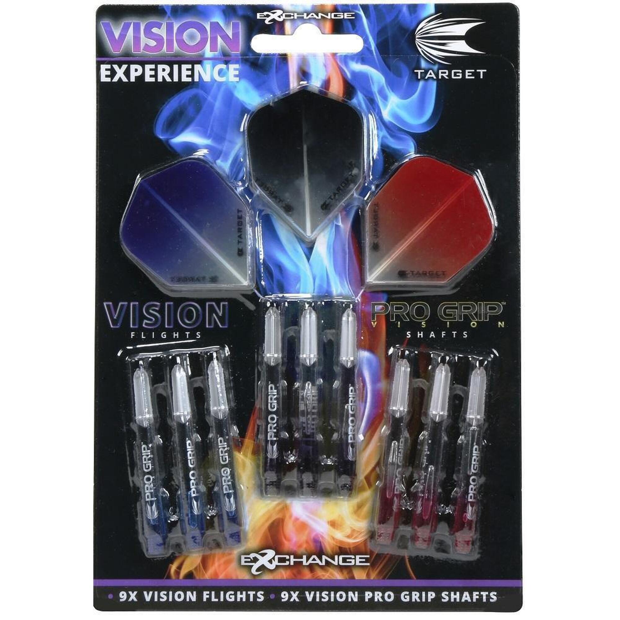 Target Darts Pro Grip - Pack d'expérience de fléchettes