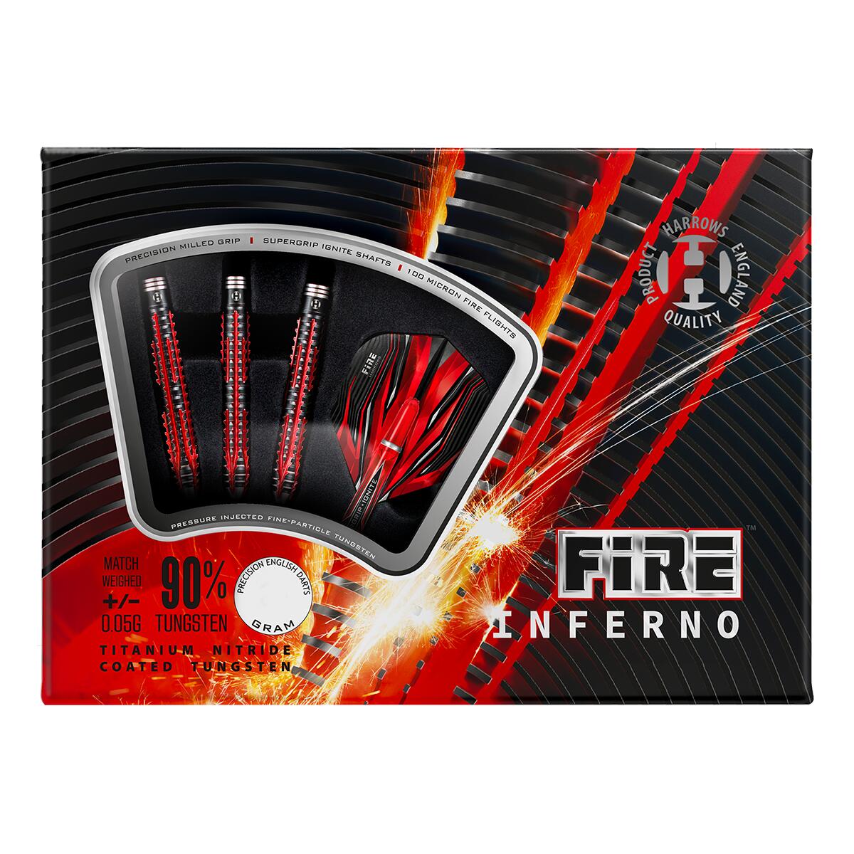 Harrows Darts Fire Inferno 90% 25g 5/5