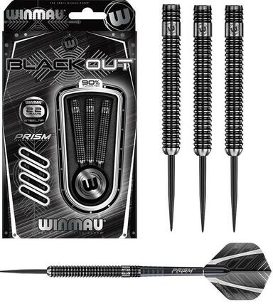Winmau Dartpijlen steeltip Blackout
