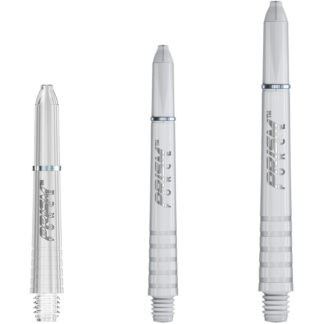 WINMAU Násadky Prism Force - short - white
