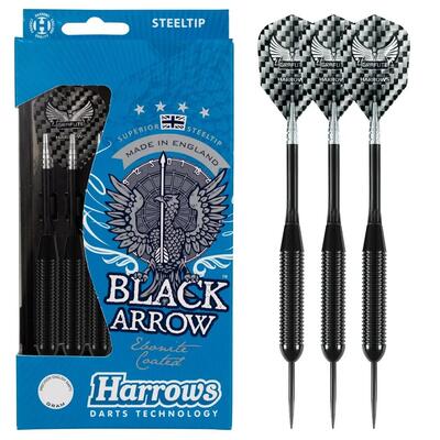 Harrows dartpijlen steeltip black arrow