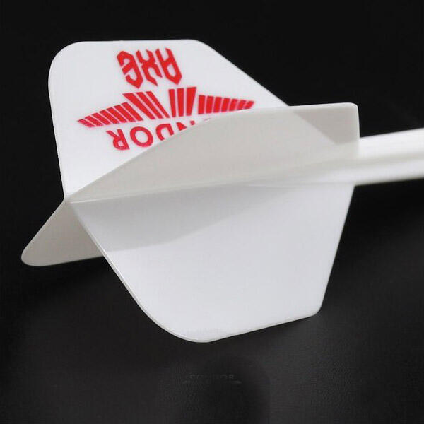 Letky AXE Logo - Small - Long - White & Red CN255 3/3