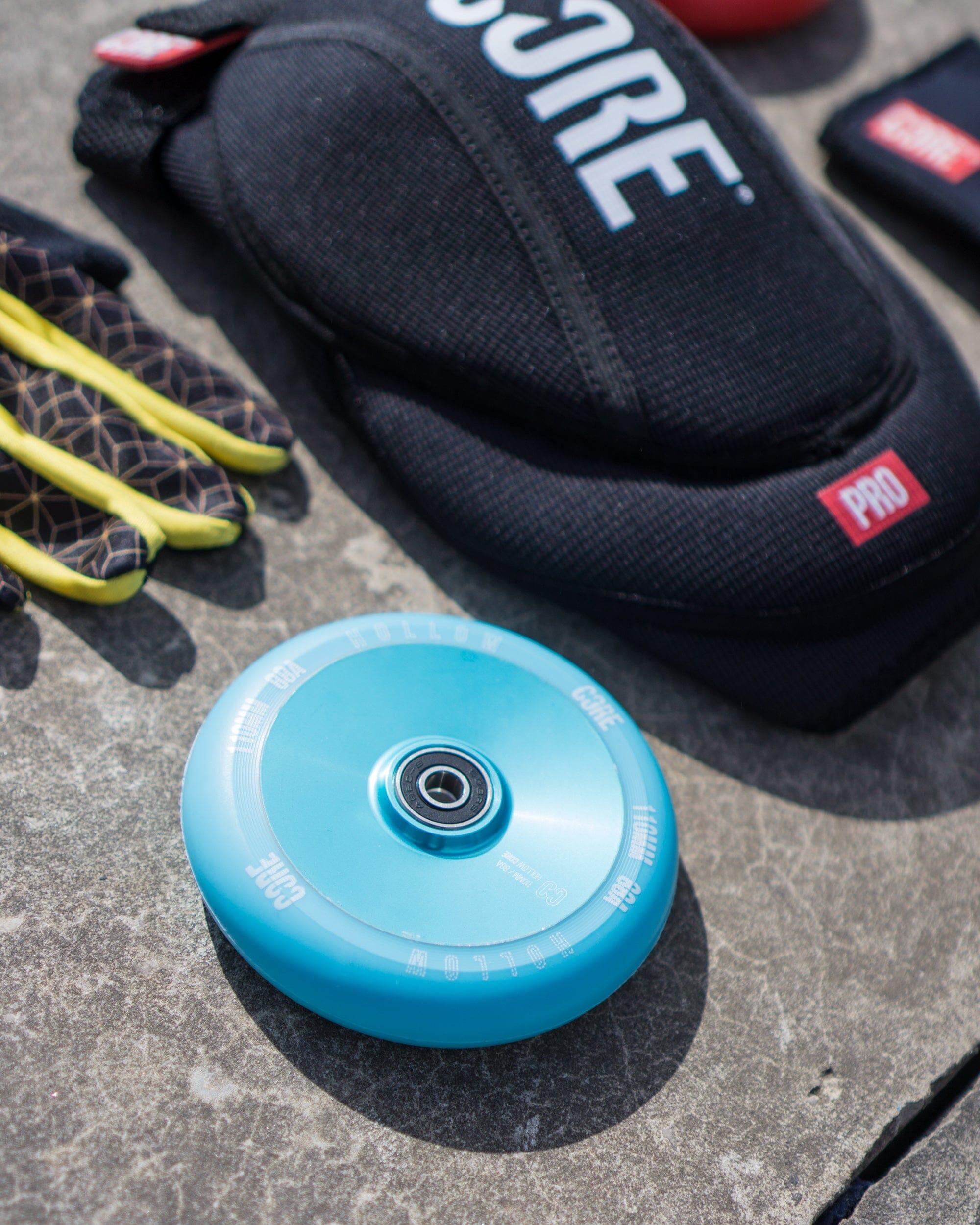 CORE Hollow Stunt Scooter Wheel V2 110mm - Mint Blue 6/7