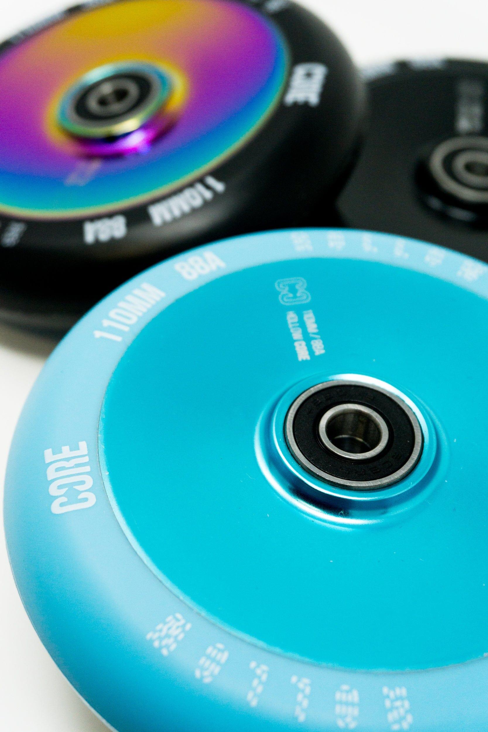 CORE Hollow Stunt Scooter Wheel V2 110mm - Mint Blue 4/7